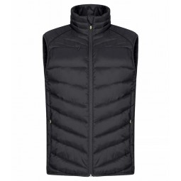 doudoune sans manches - matelassée - 100% recyclé - Coupe homme - couleur noir - Personnalisable en petite quantité