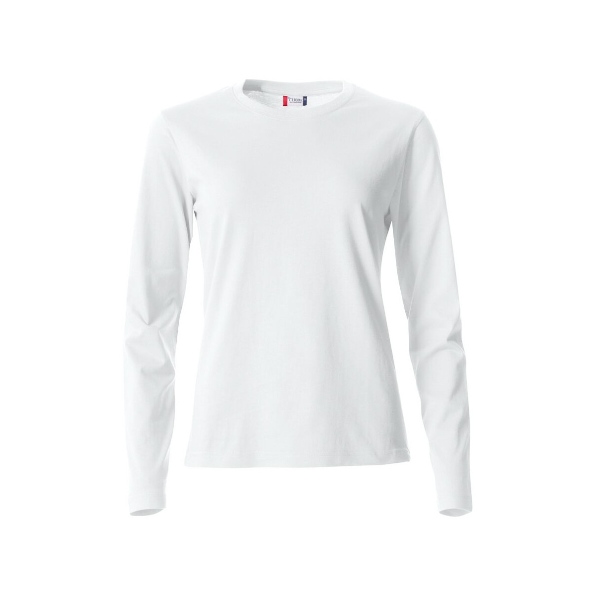 T-shirt manches longues - 100% coton - CLIQUE - Coupe femme - Personnalisable en petite quantité