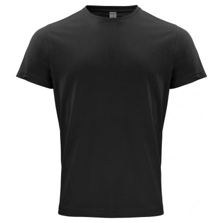 t-shirt 100% coton biologique - CLIQUE - Coupe homme - Couleur noir - Personnalisable en petite quantité