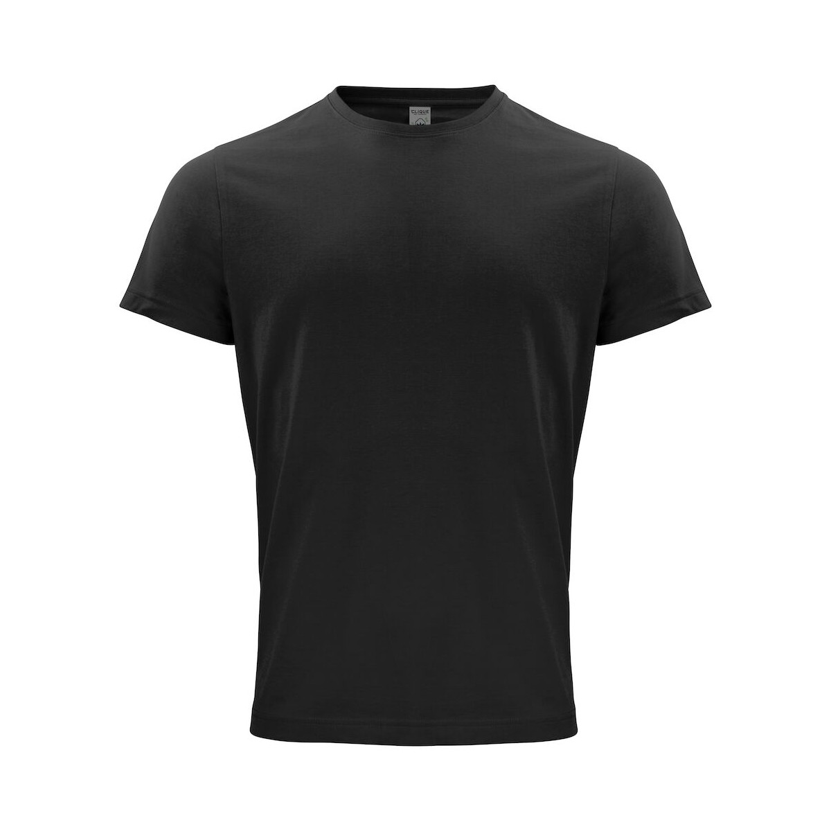 t-shirt 100% coton biologique - CLIQUE - Coupe homme - Couleur noir - Personnalisable en petite quantité
