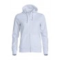 Sweatshirt à capuche zippé - Coupe femme - polyester et coton - CLIQUE - Personnalisable en petite quantité - Couleur