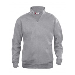 Sweatshirt full zip - Polycoton - CLIQUE - Personnalisable en petite quantité - Couleur