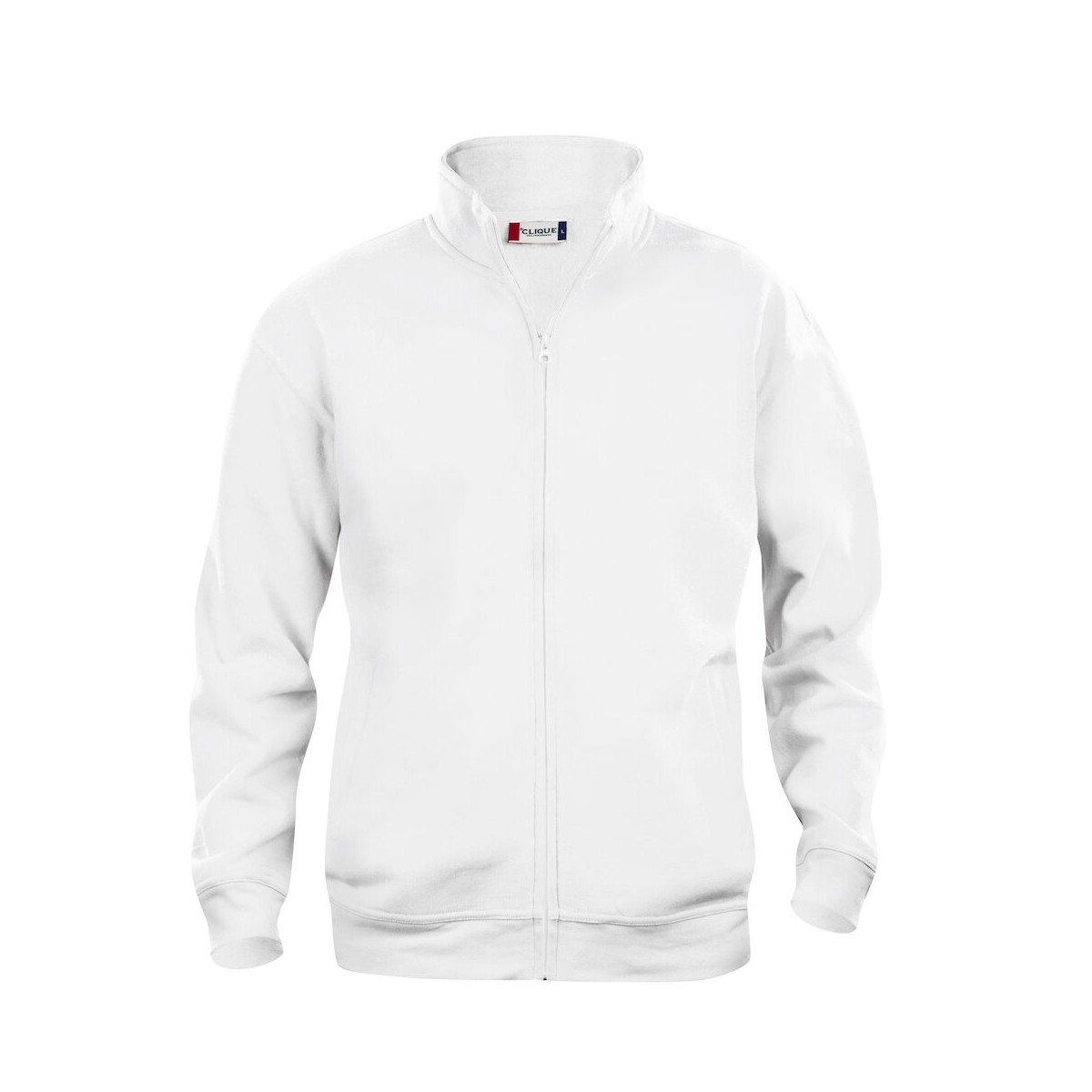 Sweatshirt full zip - Polycoton - CLIQUE - Personnalisable en petite quantité - Couleur