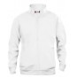 Sweatshirt full zip - Polycoton - CLIQUE - Personnalisable en petite quantité - Couleur