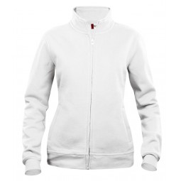 Sweatshirt full zip - coupe femme - Polycoton - CLIQUE - Personnalisable en petite quantité - Couleur