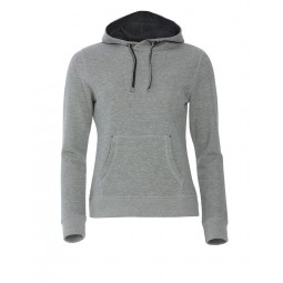 Sweatshirt à capuche - Coupe femme - Coton - Clique - Personnalisable en petite quantité - Couleur