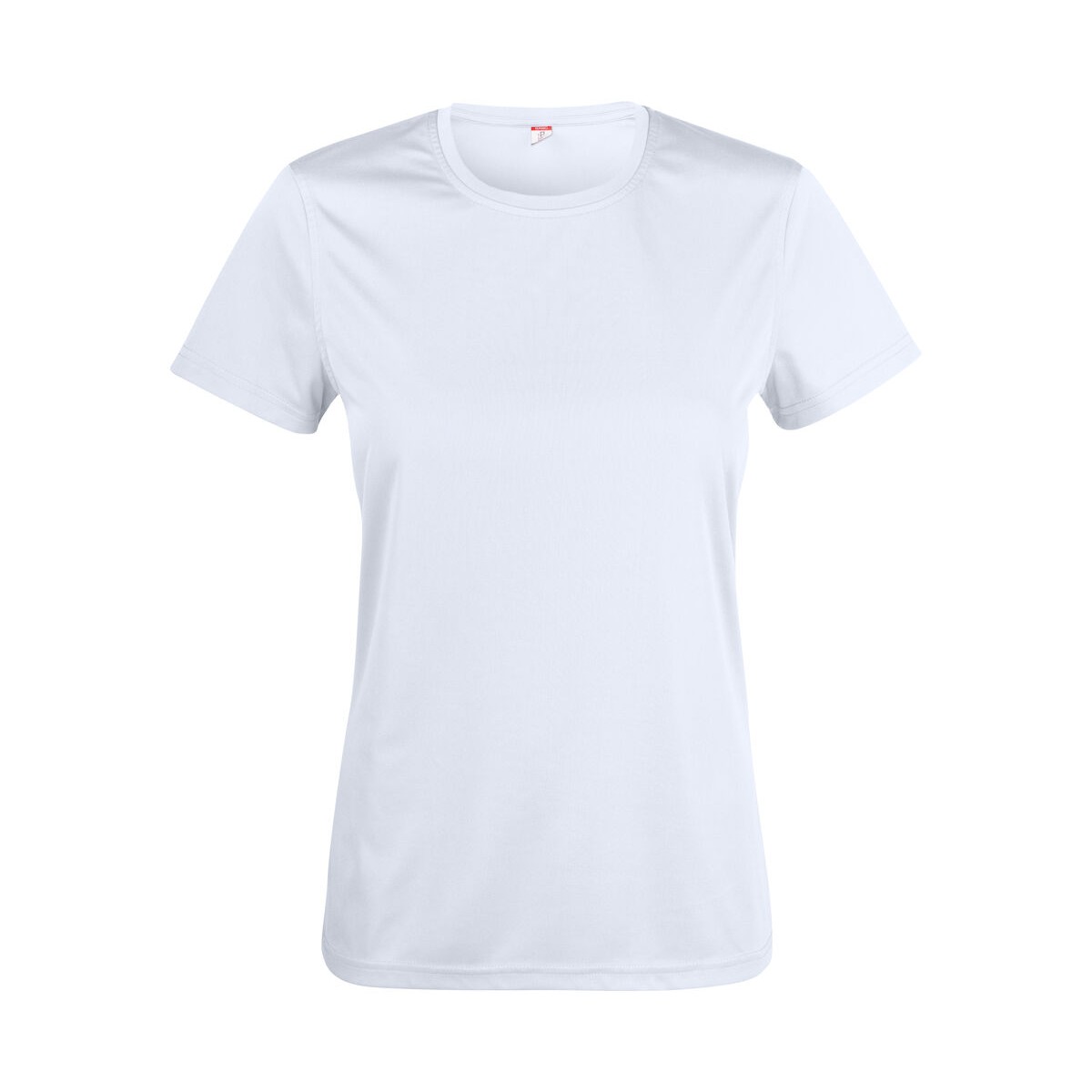 T-shirt 100% polyester - Coupe femme - Manches courtes - Clique - Personnalisable en petite quantité - Couleur