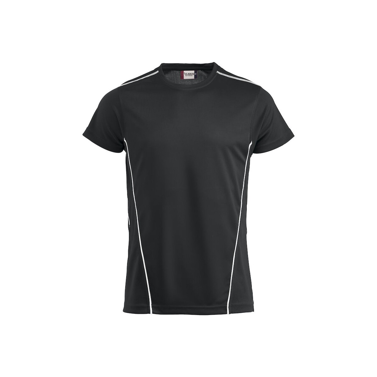 T-shirt sport unisexe - 100% polyester - Manches courtes - CLIQUE - Personnalisable en petite quantité - Couleur