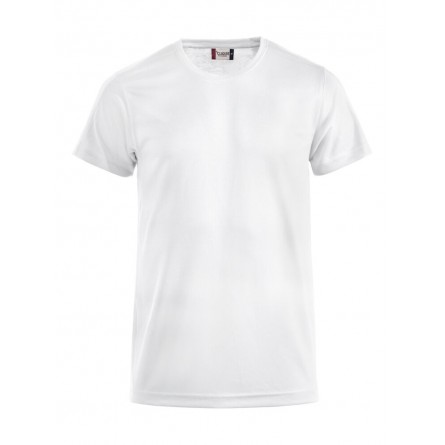 T-shirt respirant - 100% polyester - CLIQUE - Manches courtes - Personnalisable en petite quantité - Couleur multiples