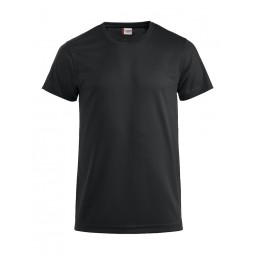 T-shirt respirant - 100% polyester - CLIQUE - Manches courtes - Personnalisable en petite quantité - Couleur multiples