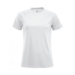T-shirt anti-transpirant pour femme - 100% polyester - CLIQUE - Personnalisable en petite quantité - Couleur multiples