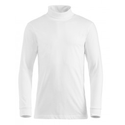 Col roulé en jersey - 100% coton peigné - 195g - CLIQUE - Personnalisable en petite quantité - Couleur blanc