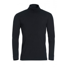 Col roulé en jersey - 100% coton peigné - 195g - CLIQUE - Personnalisable en petite quantité - Couleur noir