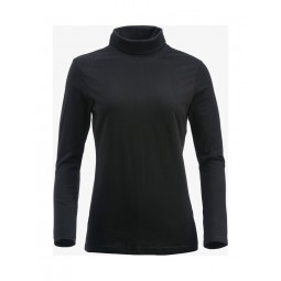 Col roulé en jersey - Coupe Femme - 100% coton peigné - 195g - CLIQUE - Personnalisable en petite quantité - Couleur noir