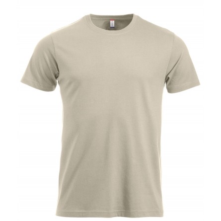 T-shirt 100% coton - Coupe ajusté - Col rond - CLIQUE - Personnalisable en petite quantité