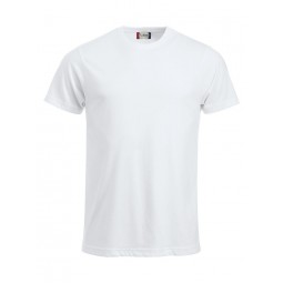 T-shirt 100% coton - Coupe ajusté - Col rond - CLIQUE - Personnalisable en petite quantité