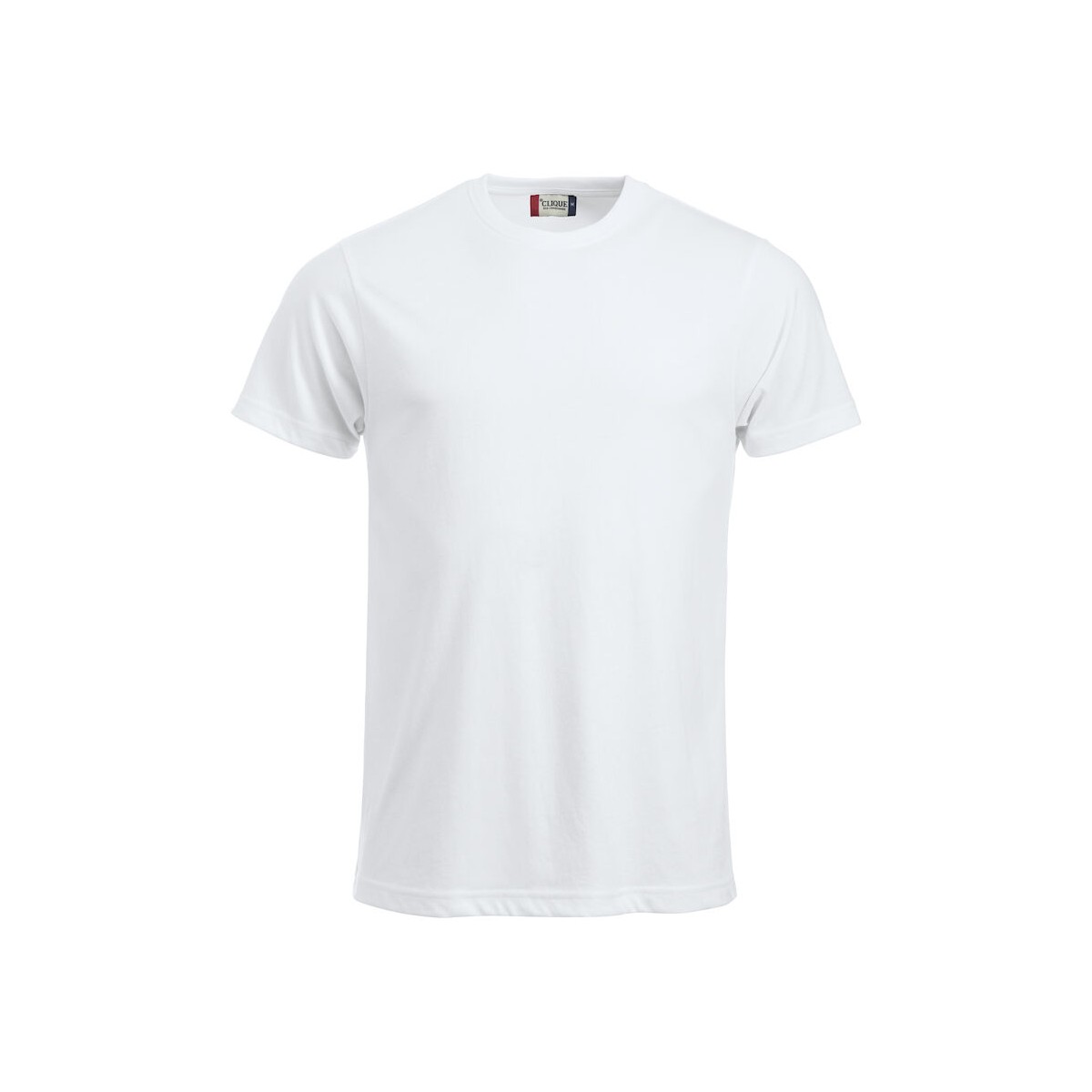 T-shirt 100% coton - Coupe ajusté - Col rond - CLIQUE - Personnalisable en petite quantité