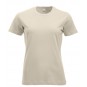 T-shirt 100% coton - Coupe femme - Coupe ajusté - Col rond - CLIQUE - Personnalisable en petite quantité