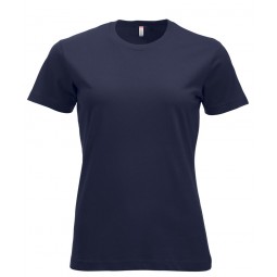 T-shirt 100% coton - Coupe femme - Coupe ajusté - Col rond - CLIQUE - Personnalisable en petite quantité