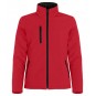 Veste softshell matelassée - Coupe Femme - Doublé doudoune - CLIQUE - Personnalisation en petite quantité - Couleur multiples
