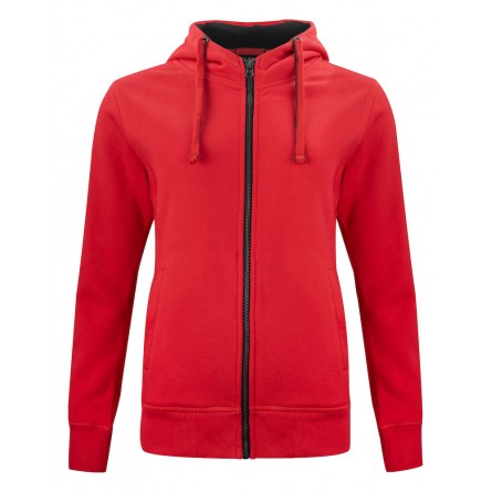 Sweatshirt full zip - Polycoton -  CLIQUE - Personnalisable en petite quantité - Couleur multiples