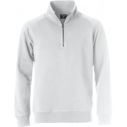 Sweatshirt demi zip mixte - 80% coton et 20% polyester - CLIQUE - Personnalisable en petite quantité - Couleur multiples