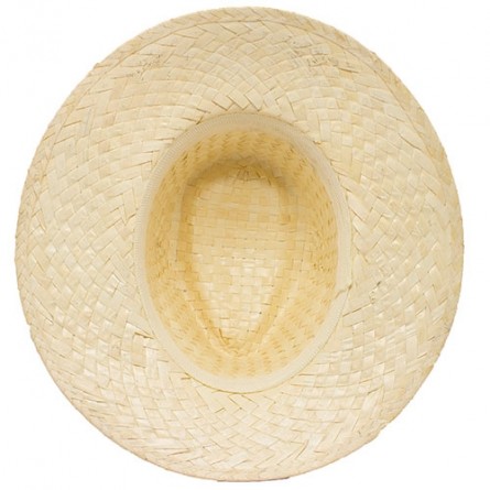 Chapeau de paille - Personnalisable en petites quantités - Couleur naturel