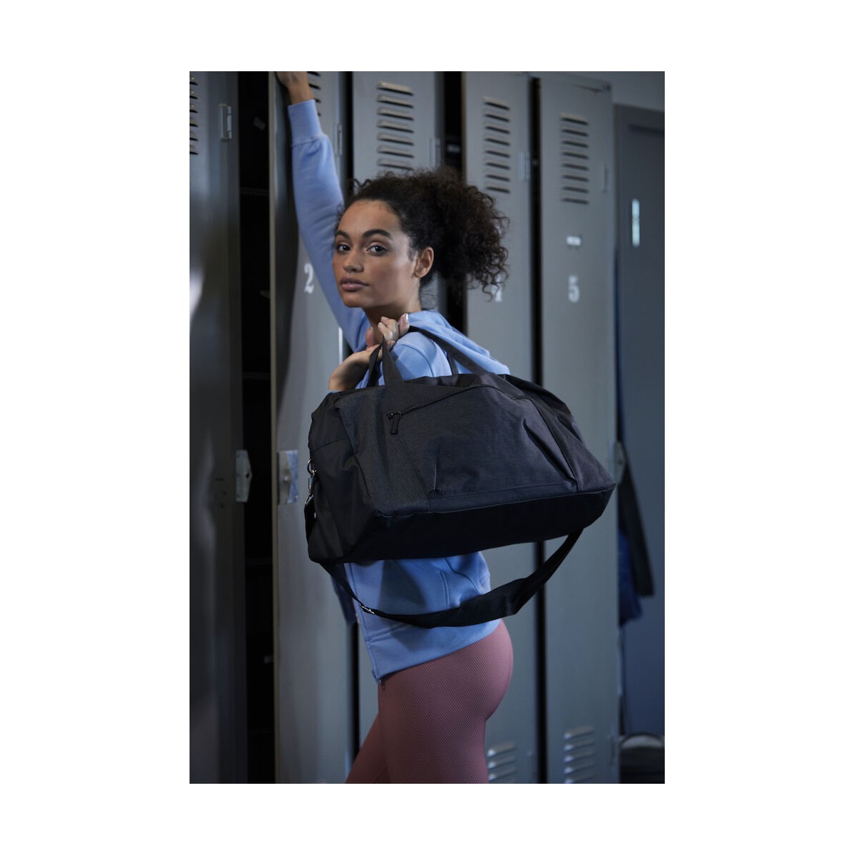 Sac de sport - Capacité de 28L - CLIQUE - Personnalisable en petite quantité - Couleur gris mélangé