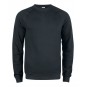 Sweatshirt col rond - Coton biologique - CLIQUE - Personnalisable en petite quantité - Couleur multiples