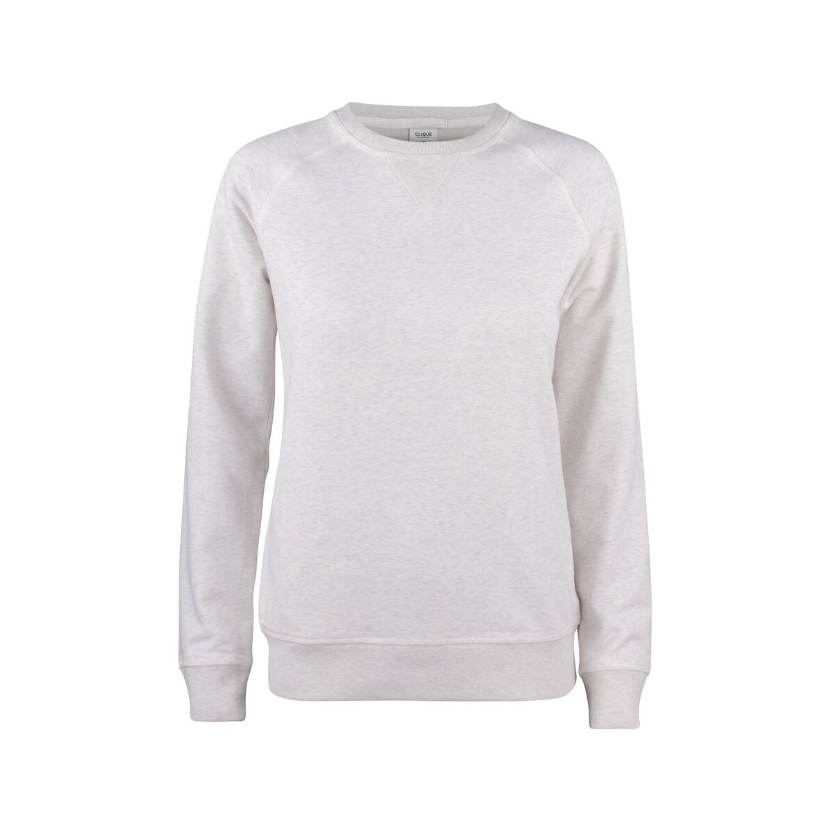 Sweatshirt col rond - Coupe femme - Coton biologique - CLIQUE - Personnalisable en petite quantité - Couleur multiples