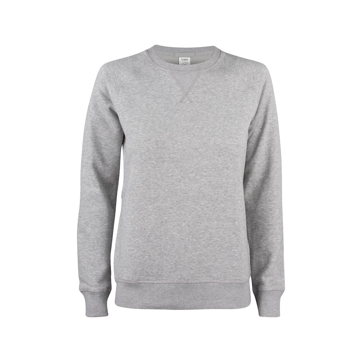 Sweatshirt col rond - Coupe femme - Coton biologique - CLIQUE - Personnalisable en petite quantité - Couleur multiples