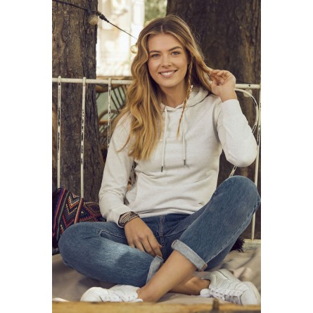 Sweatshirt à capuche - Coupe femme - Coton biologique - CLIQUE - Personnalisable en petite quantité - Couleur multiples