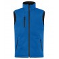 Bodywarmer softshell - Doublure matelassée - 100% polyester - CLIQUE - Personnalisable en petite quantité - Couleur