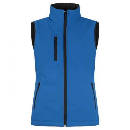 Bodywarmer softshell - Coupe femme - Doublure matelassée - 100% polyester - CLIQUE - Personnalisable en petite quantité