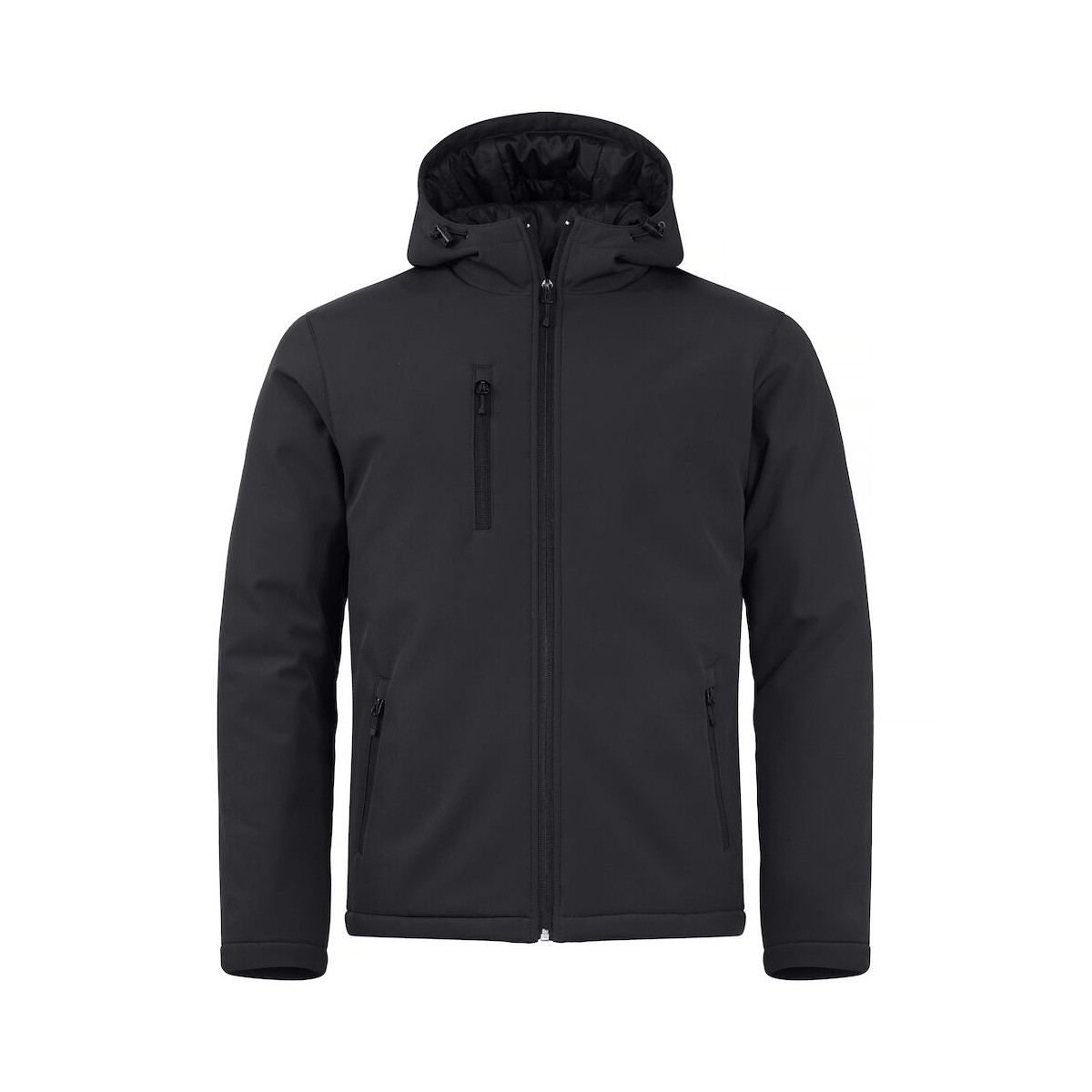 Veste softshell à capuche - Doublure matelassée - CLIQUE - Personnalisable en petite quantité - Couleur