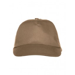 Casquette - 5 panneaux - Réglage velcro - CLIQUE - 1OO% coton - Personnalisable en petite quantité - Couleur multiples