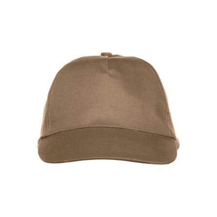 Casquette - 5 panneaux - Réglage velcro - CLIQUE - 1OO% coton - Personnalisable en petite quantité - Couleur multiples