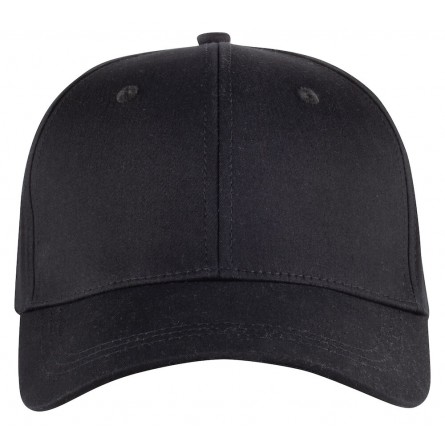 Casquette flexflit - 6 panneaux - Coton twill - CLIQUE - Personnalisable en petite quantité - Couleur noir