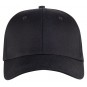 Casquette flexflit - 6 panneaux - Coton twill - CLIQUE - Personnalisable en petite quantité - Couleur noir