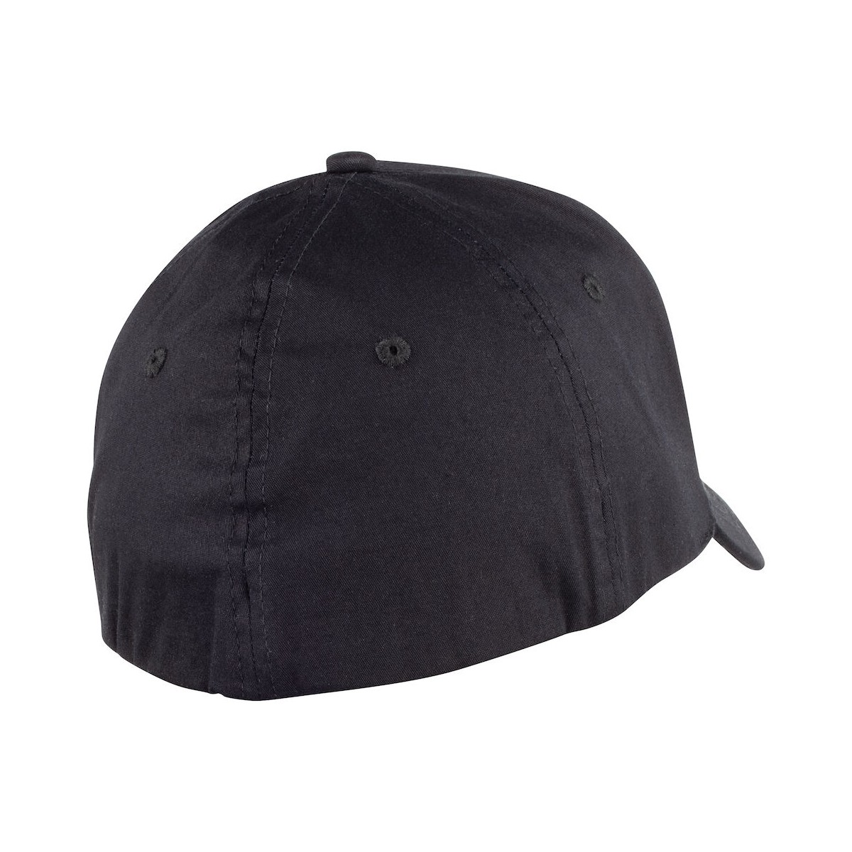 Casquette flexflit - 6 panneaux - Coton twill - CLIQUE - Personnalisable en petite quantité - Couleur noir