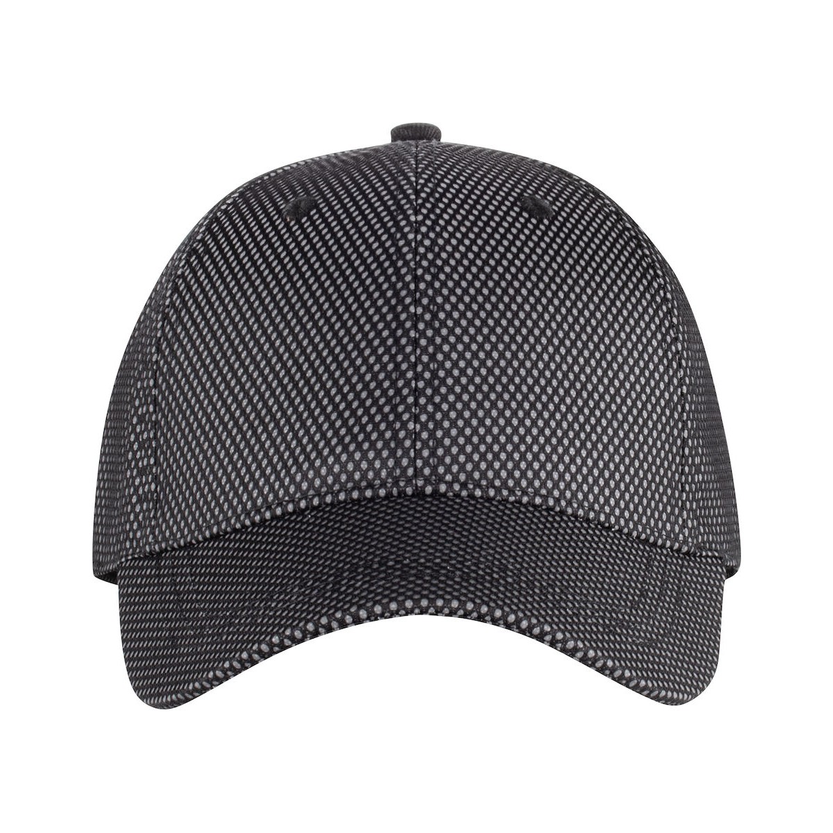 Casquette réfléctive - 6 panneaux - réglage velcro - CLIQUE - Personnalisable en petite quantité - Couleur gris réfléchissant