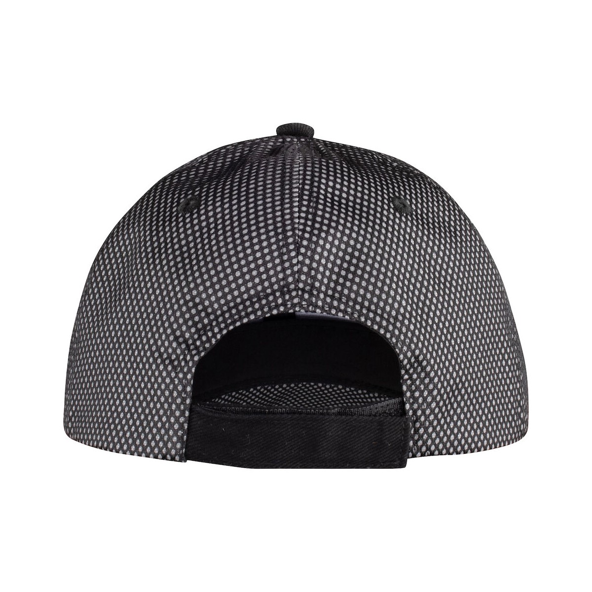 Casquette réfléctive - 6 panneaux - réglage velcro - CLIQUE - Personnalisable en petite quantité - Couleur gris réfléchissant