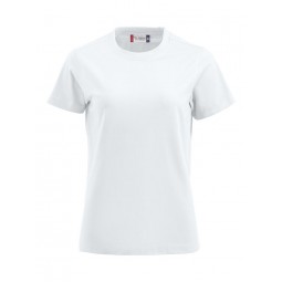 T-shirt femme - 100% coton peigné - Col rond - CLIQUE - Personnalisable en petite quantité - Couleur