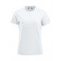 T-shirt femme - 100% coton peigné - Col rond - CLIQUE - Personnalisable en petite quantité - Couleur