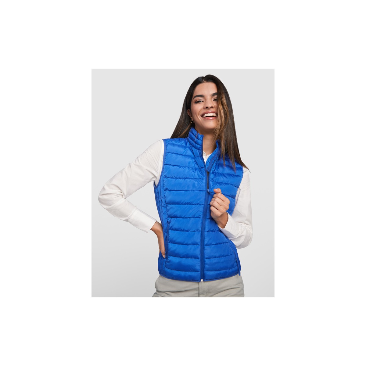 Gilet matelassée - Coupe femme - 100% polyester - ROLY - Personnalisable en petite quantité - Pas cher - Couleur rouge