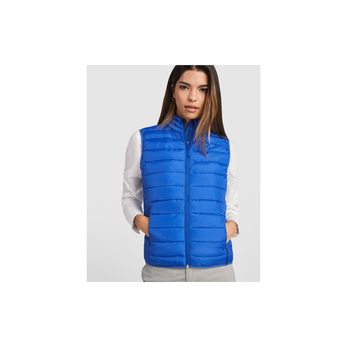 Gilet matelassée - Coupe femme - 100% polyester - ROLY - Personnalisable en petite quantité - Pas cher - Couleur rouge