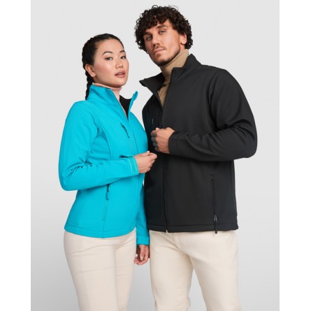 Veste softshell 2 couches - 100% polyester - ROLY - Personnalisable en petite quantité - Pas cher - Couleur