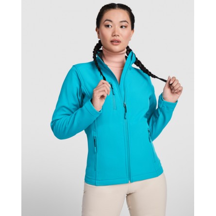 Veste softshell 2 couches - Coupe Femme - Coupe ajustée - ROLY - Personnalisable en petite quantité