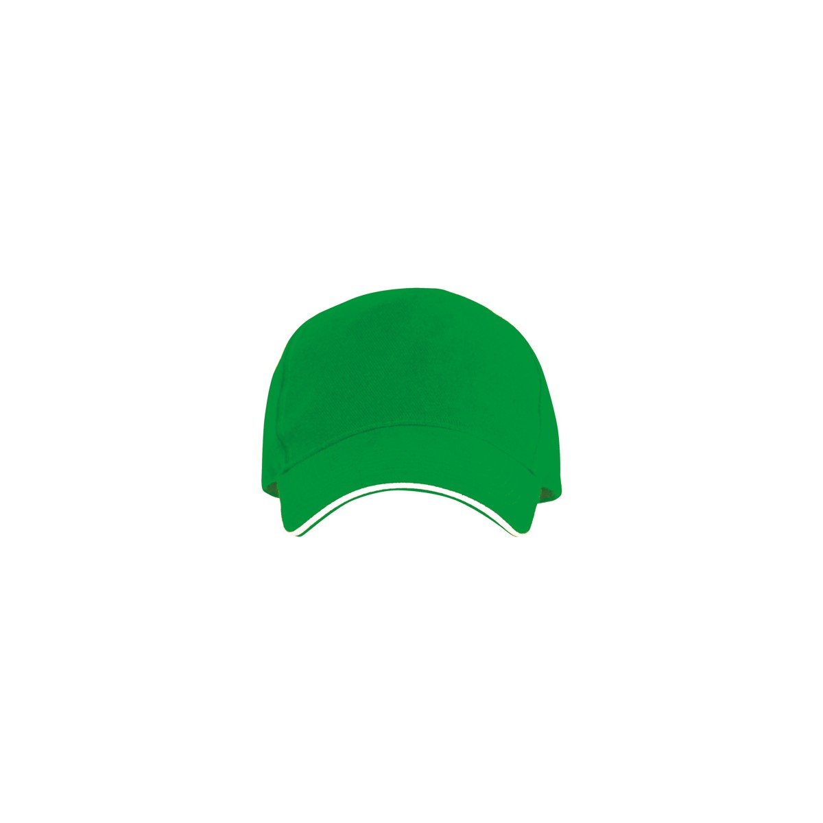 Casquette 5 pans - 100% coton - 170gr - Velcro - ROLY - Personnalisable en petite quantité - Couleur multiples