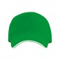 Casquette 5 pans - 100% coton - 170gr - Velcro - ROLY - Personnalisable en petite quantité - Couleur multiples